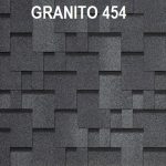 Гибкая черепица Tegola Lazio granito 454 серый с отливом